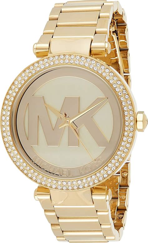 michael kors ladies parker watch|michael kors women's parker watch.